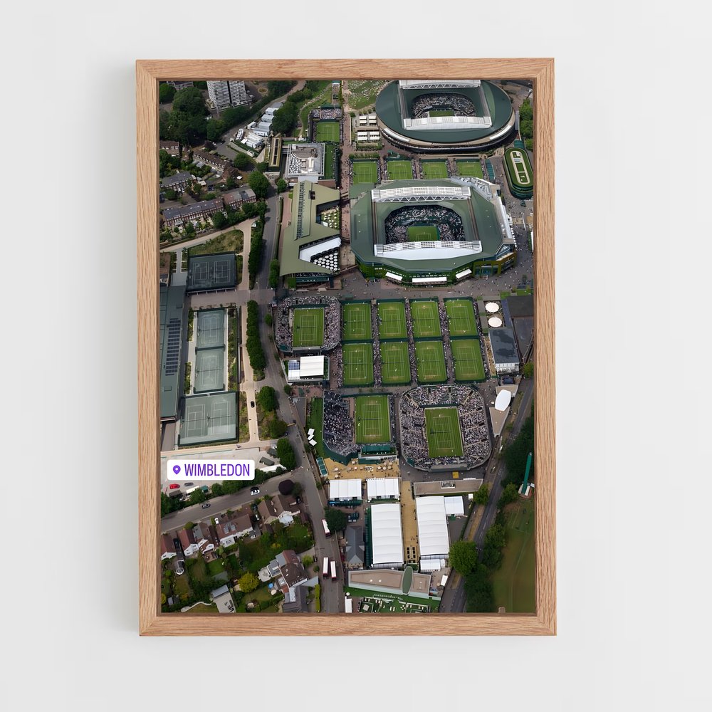 Poster Wimbledon Dreams – affiche Tennis (vue 4)